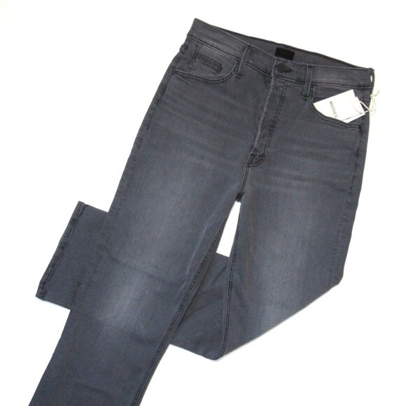 NWT Mother Tripper Ankle in Lighting Up Lanterns High Rise Crop Stretch Jeans 30 - Picture 2 of 9
